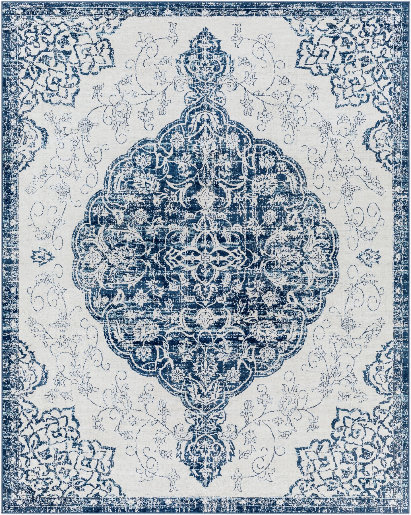 Floransa FSA-2323 8' x 10' Machine Woven Area Rug