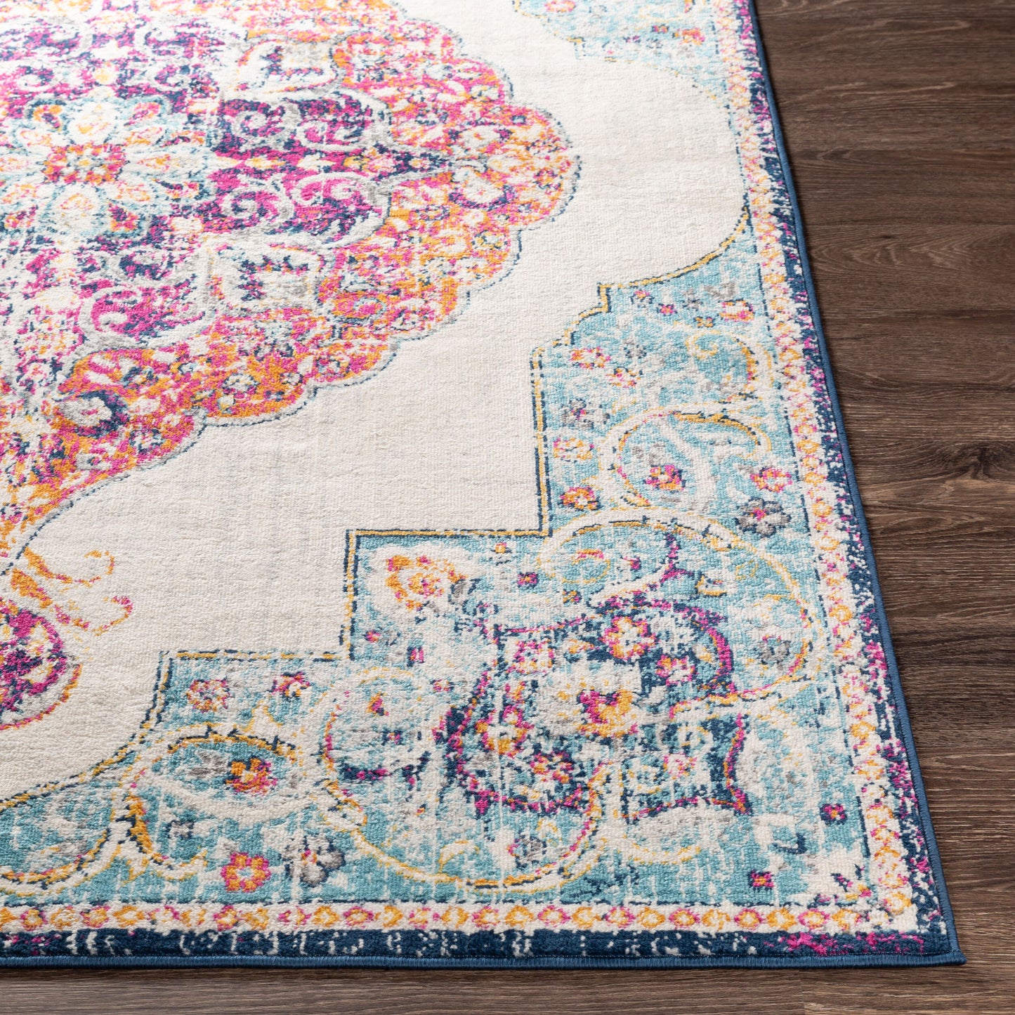 Floransa FSA-2328 9' x 12' Machine Woven Area Rug