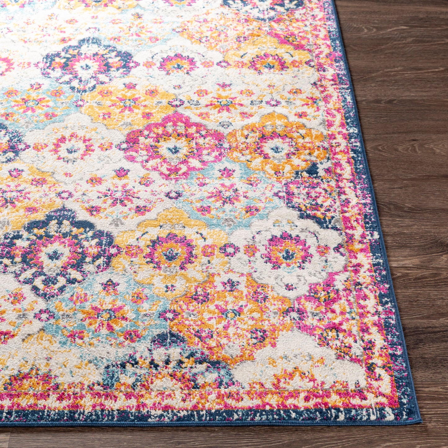 Floransa FSA-2329 6' x 9' Machine Woven Area Rug