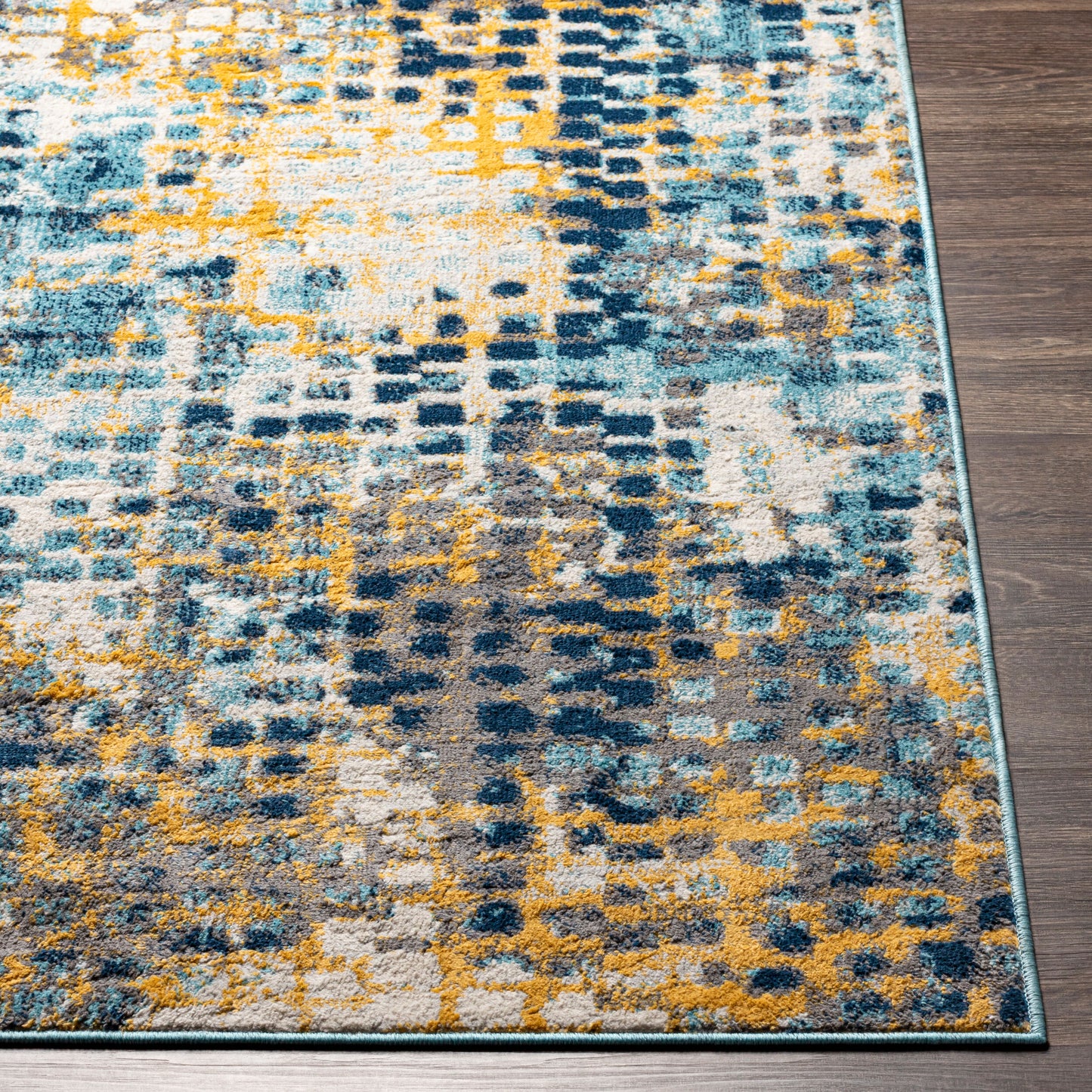 Floransa FSA-2346 5' x 7' Machine Woven Area Rug