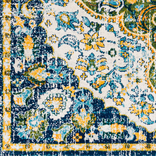 Floransa FSA-2363 6' x 9' Machine Woven Area Rug