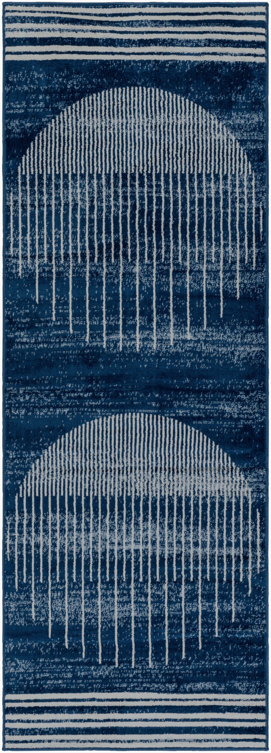 Floransa FSA-2371 7ft Runner Machine Woven Runner Rug