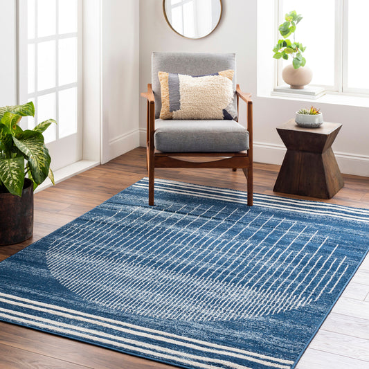 Floransa FSA-2371 5' x 7' Machine Woven Area Rug