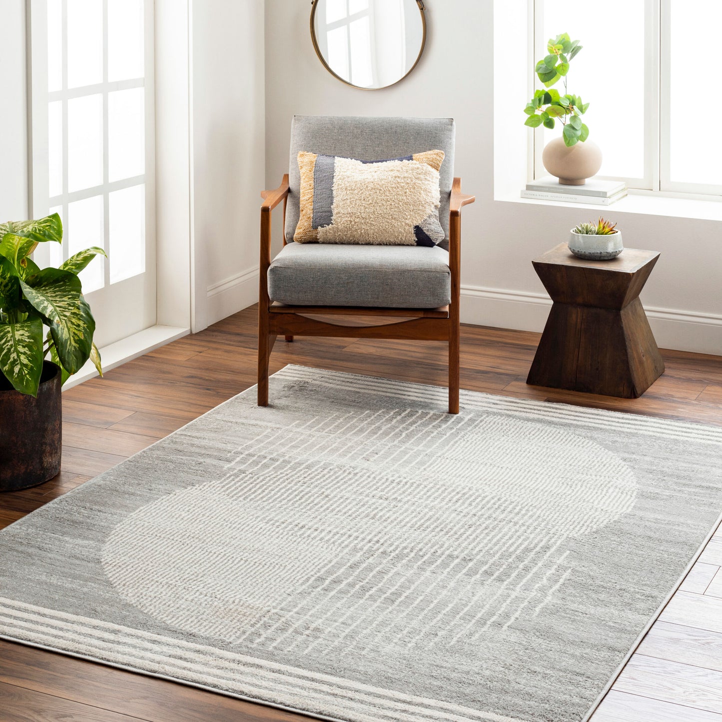 Floransa FSA-2375 8' x 10' Machine Woven Area Rug