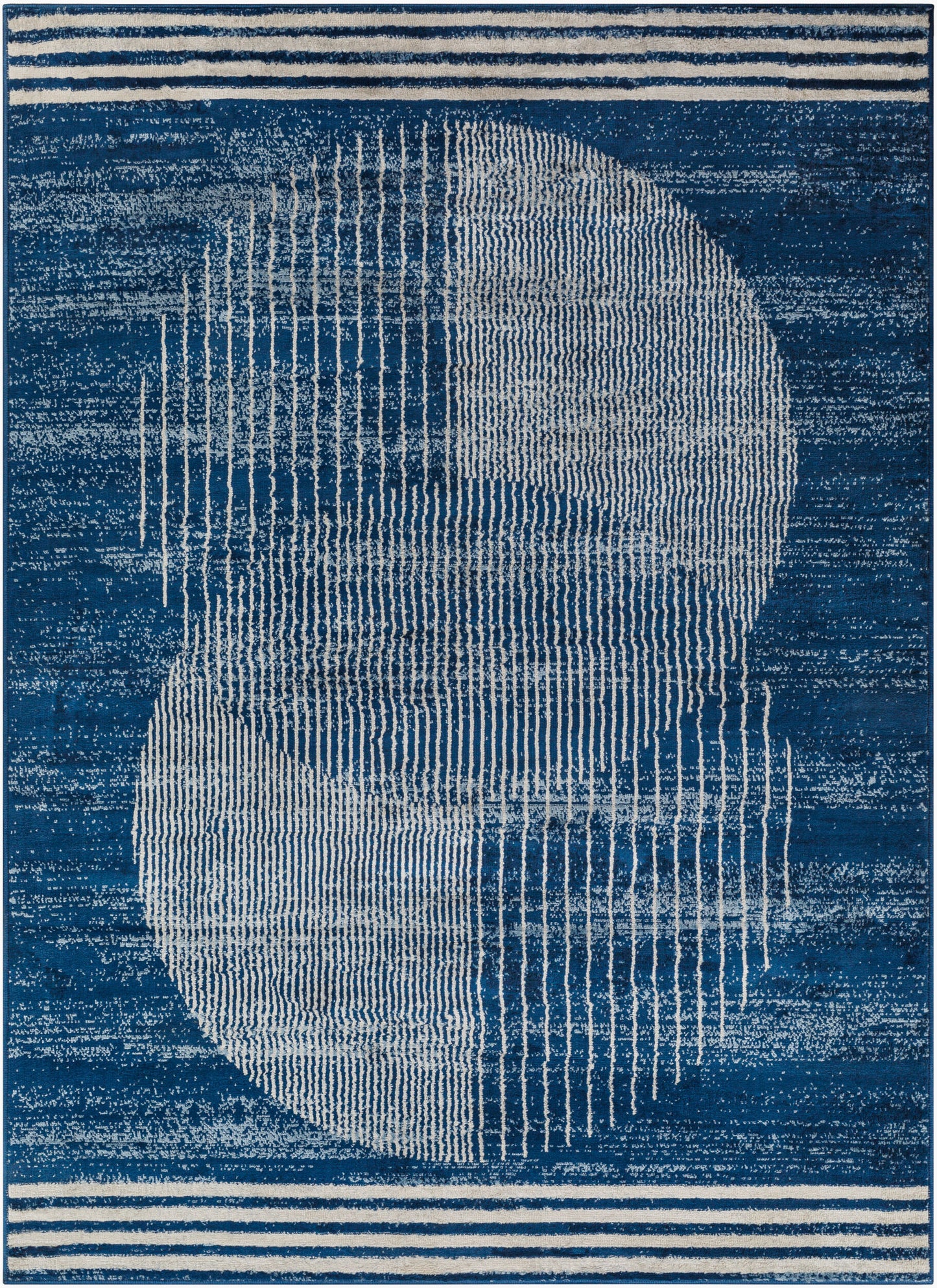 Floransa FSA-2380 8ft Square Machine Woven Area Rug