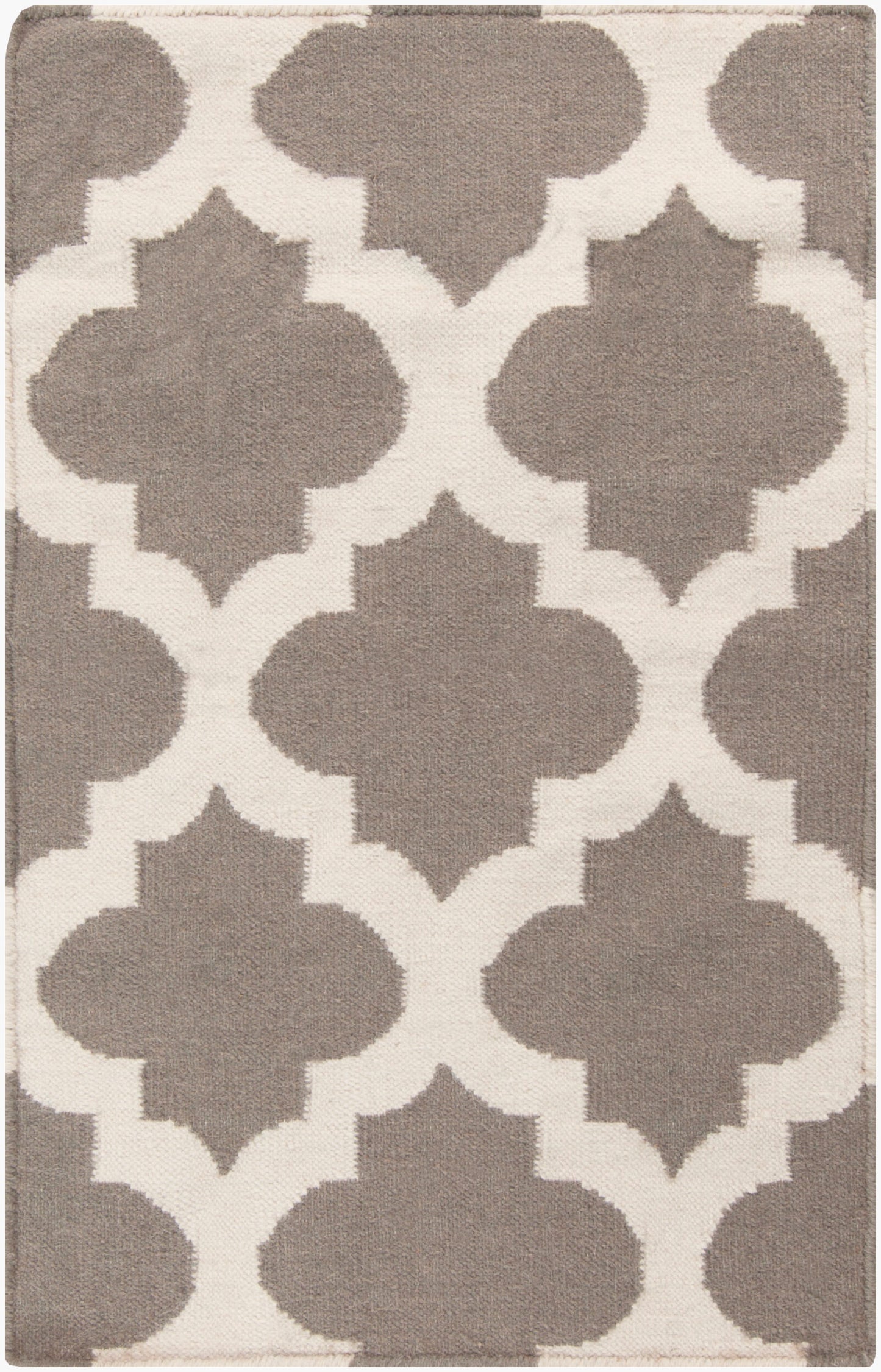 Alfombra decorativa de lana hecha a mano Frontier FT-122 de 2' x 3'