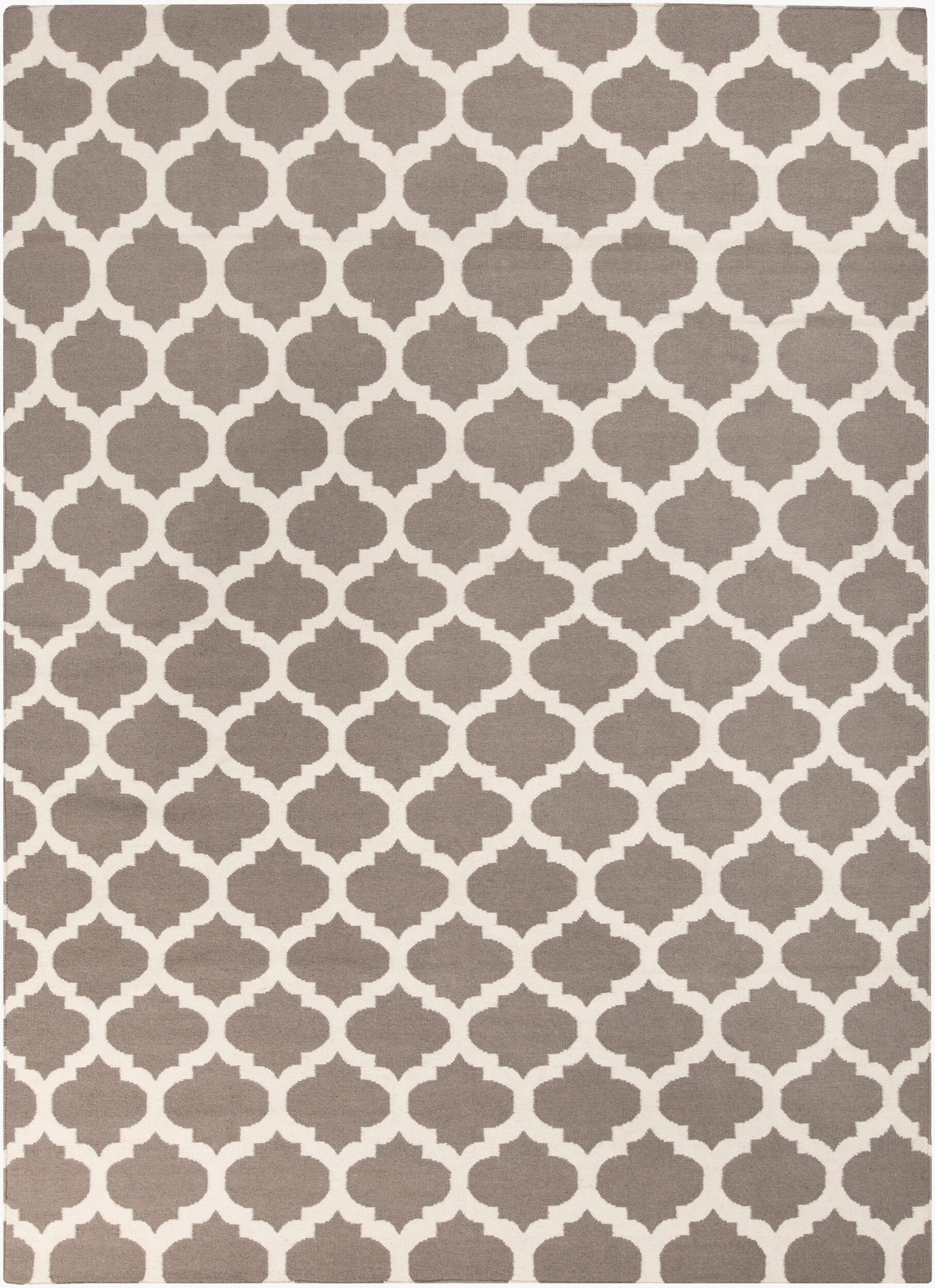 Alfombra de lana hecha a mano Frontier FT-122 de 8' x 11'