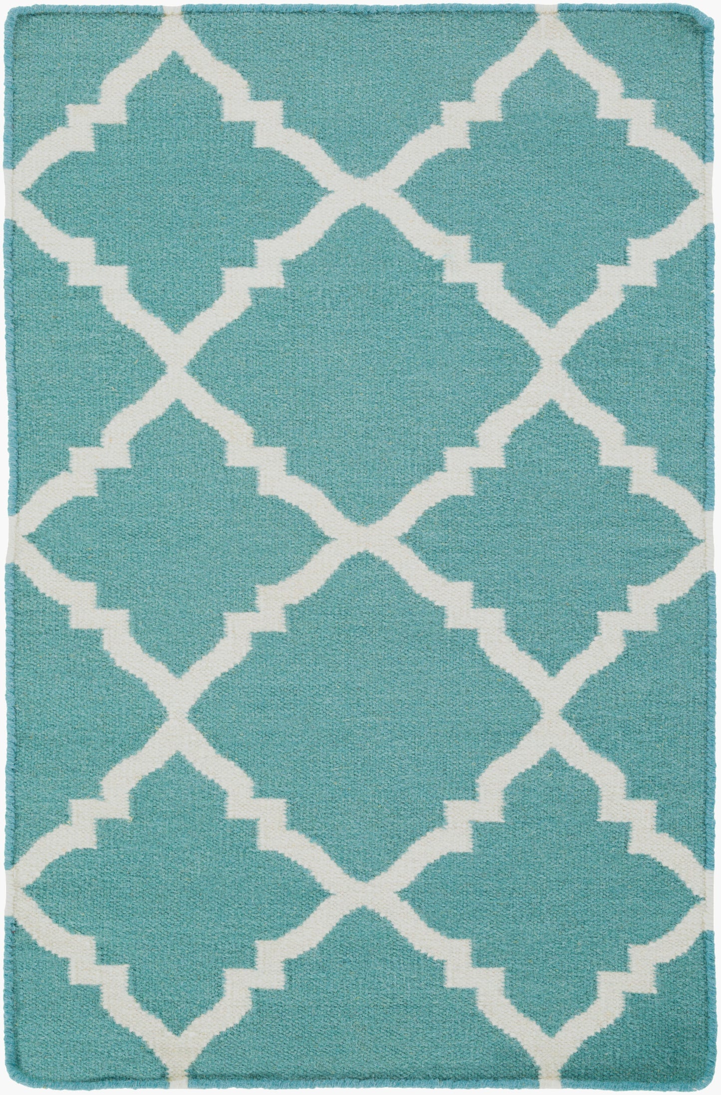 Alfombra decorativa de lana hecha a mano Frontier FT-221 de 2' x 3'