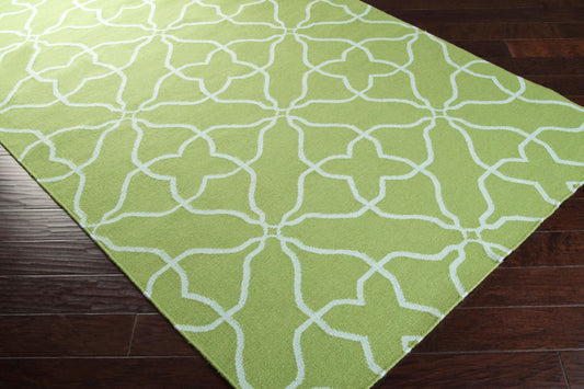 Alfombra decorativa de lana hecha a mano Frontier FT-234 de 2' x 3'