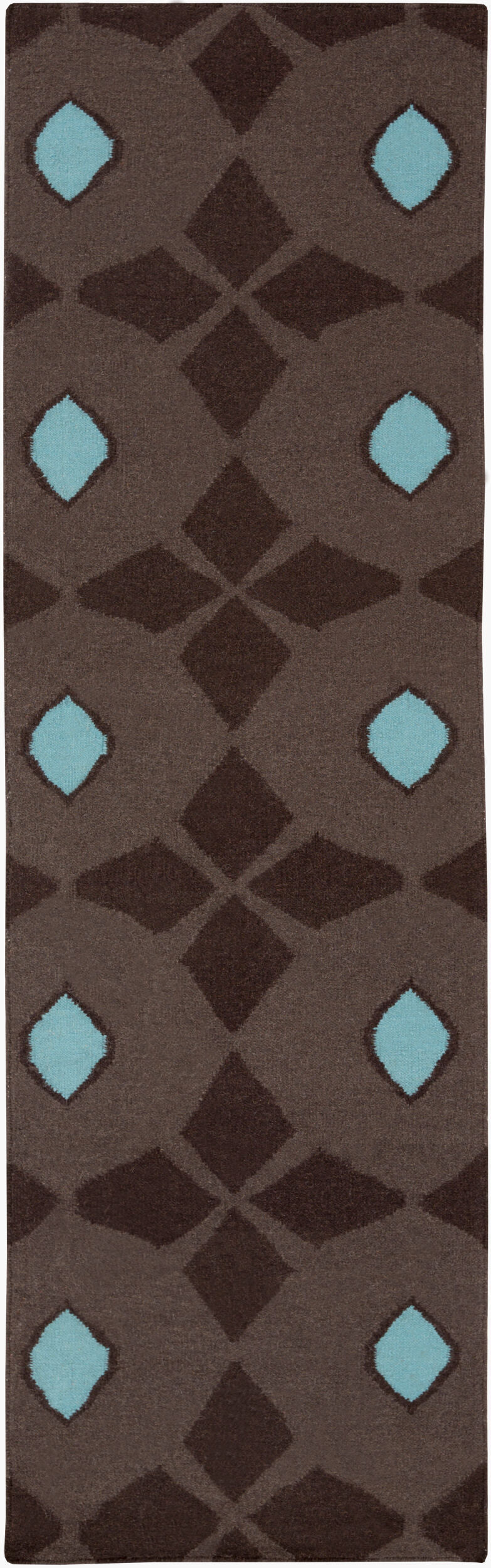 Frontier FT-352 8ft Runner Handmade Wool Runner Rug
