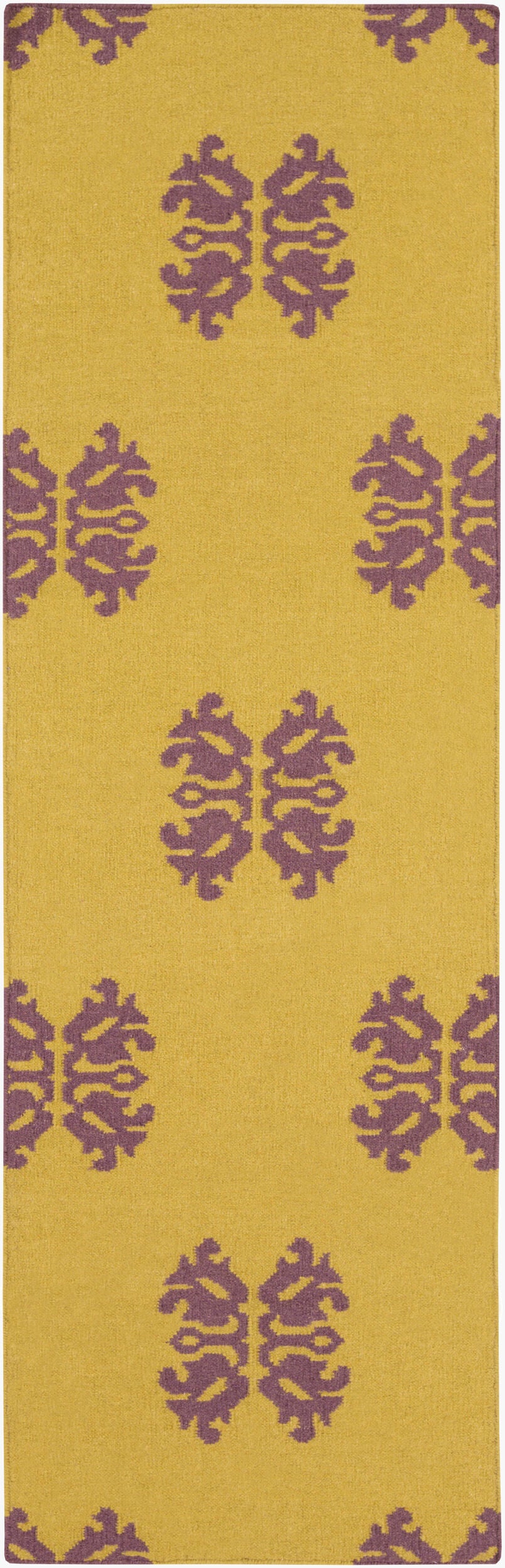 Alfombra de lana hecha a mano Frontier FT-361 de 2,4 m