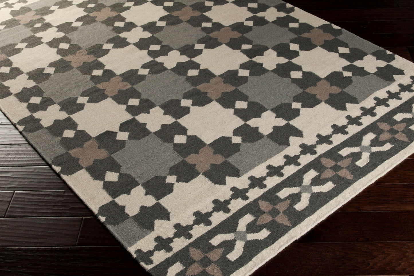 Frontier FT-468 3' x 5' Handmade Wool Accent Rug