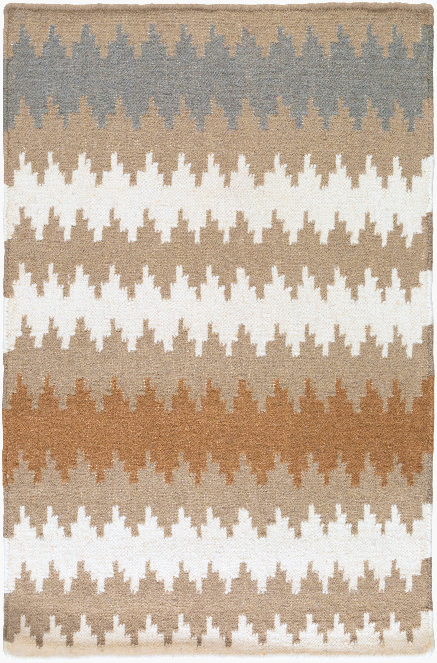 Frontier FT-489 3' x 5' Handmade Wool Accent Rug