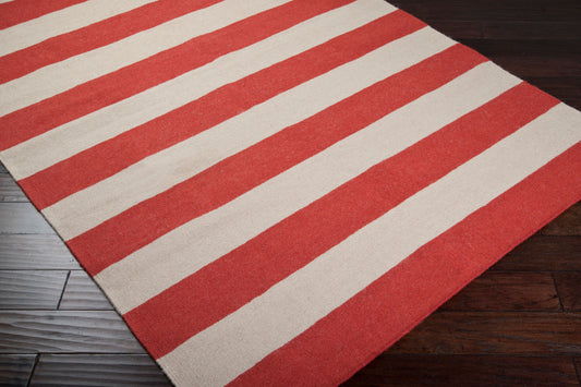 Alfombra decorativa de lana hecha a mano Frontier FT-50 de 2' x 3'