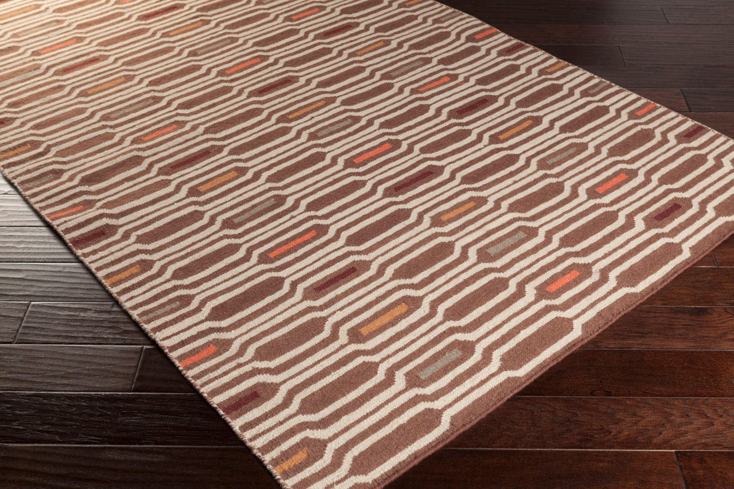 Frontier FT-506 3' x 5' Handmade Wool Accent Rug