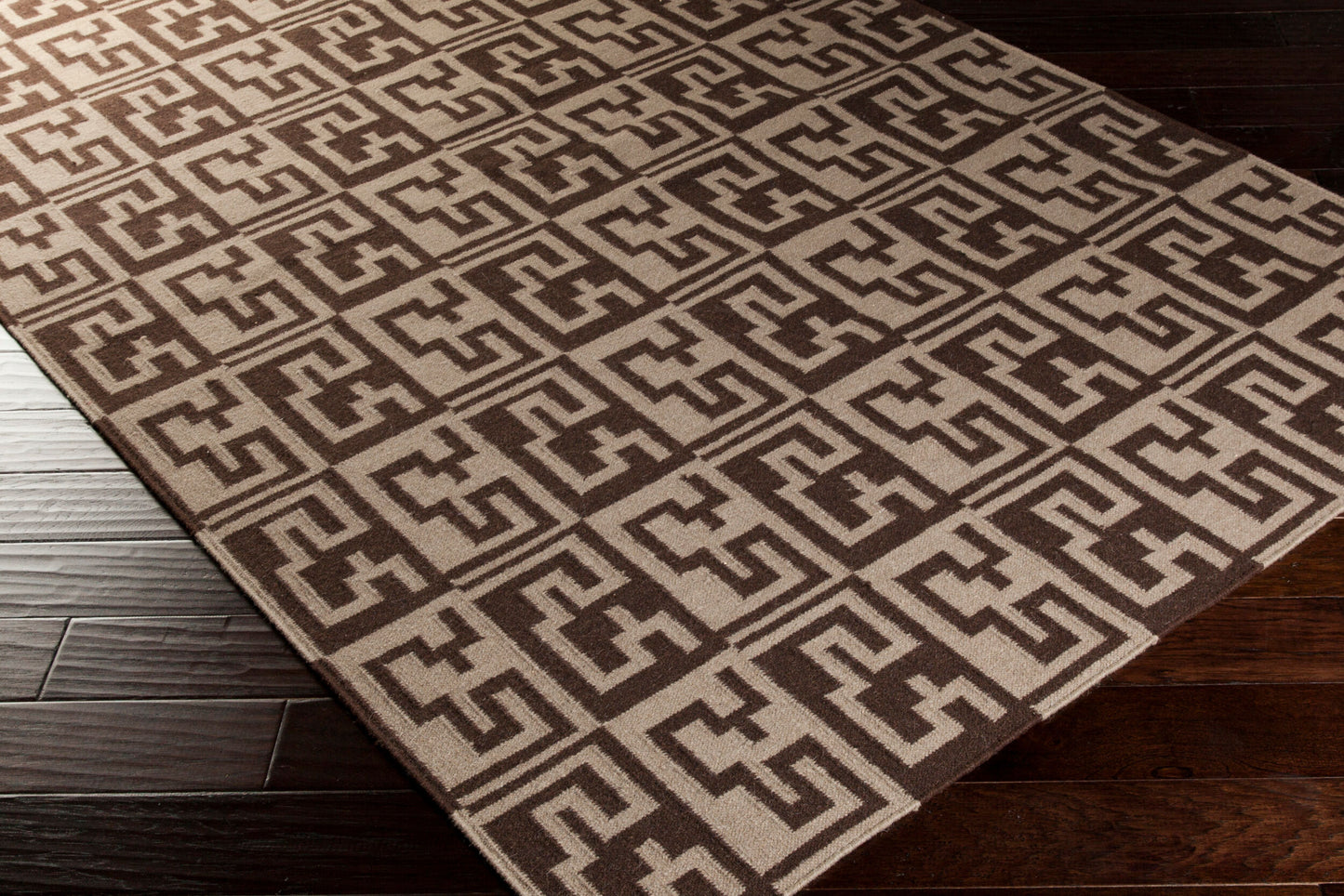 Frontier FT-511 3' x 5' Handmade Wool Accent Rug