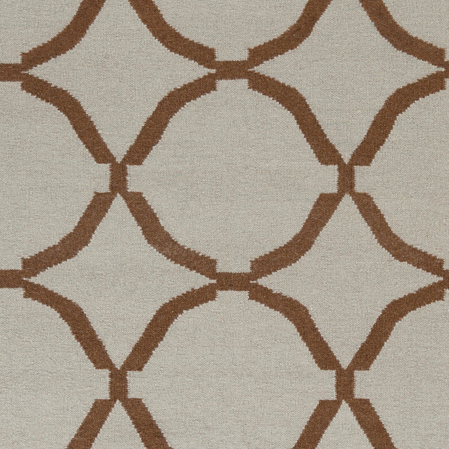 Alfombra decorativa de lana hecha a mano Frontier FT-522 de 3' x 5'