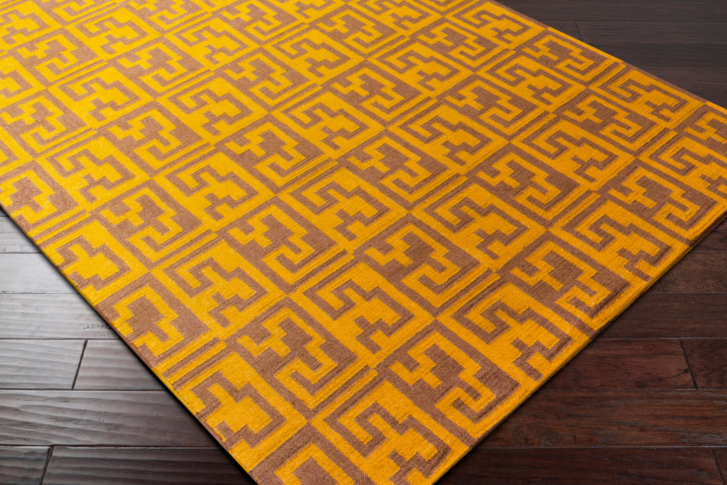 Frontier FT-525 3' x 5' Handmade Wool Accent Rug