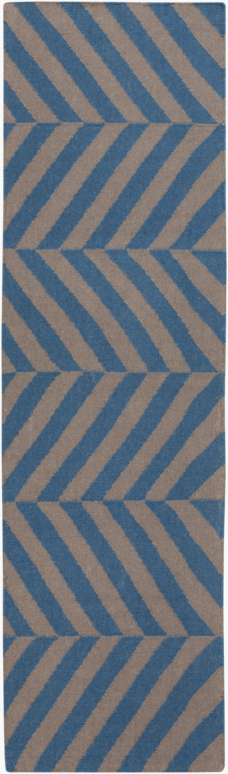 Alfombra de lana hecha a mano Frontier FT-583 de 2,4 m