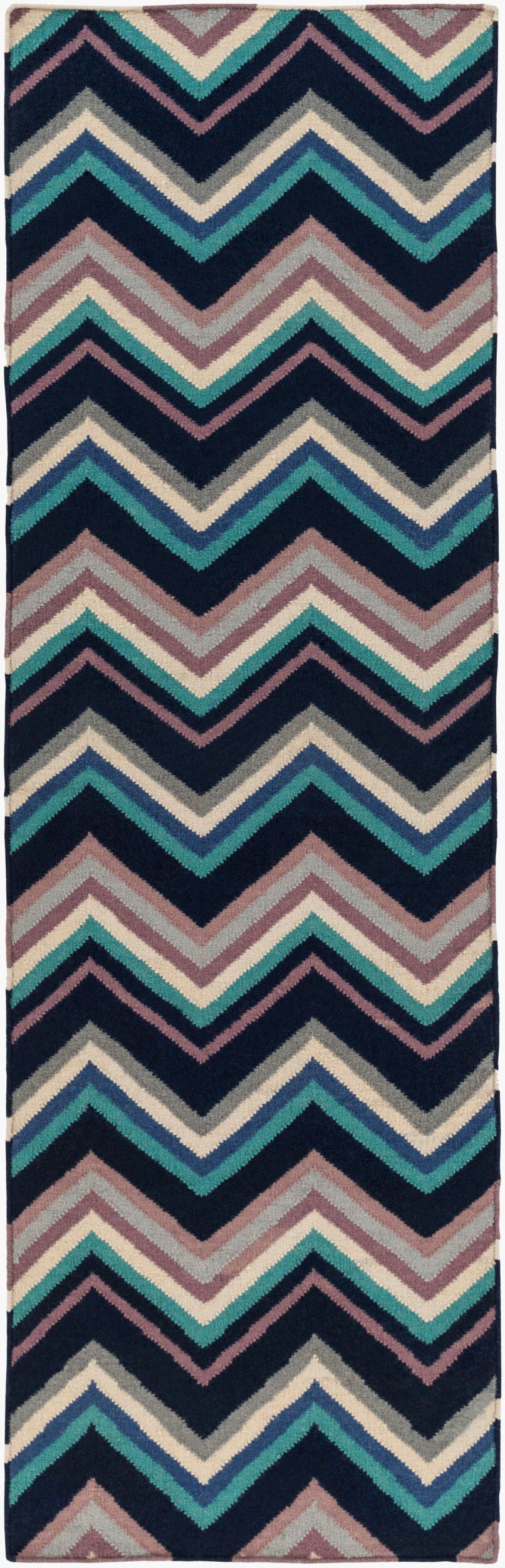 Frontier FT-593 8ft Runner Handmade Wool Runner Rug