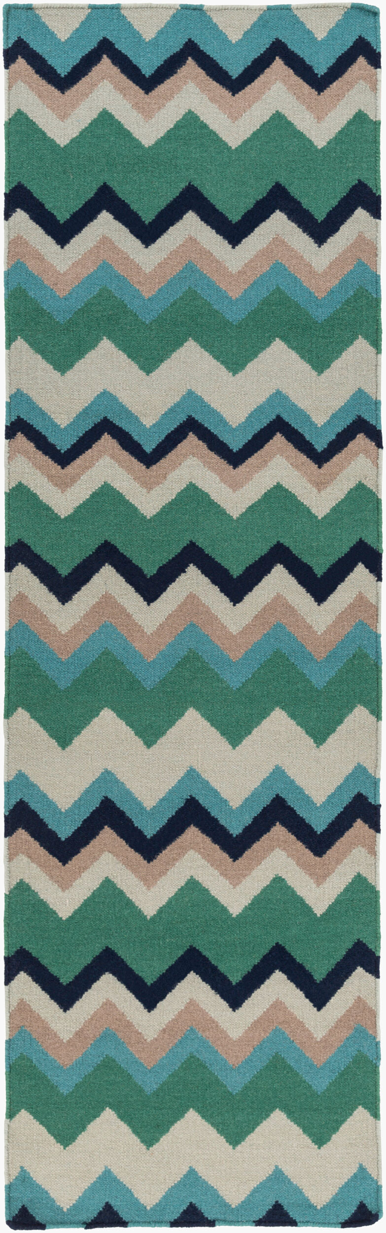 Frontier FT-603 8ft Runner Handmade Wool Runner Rug