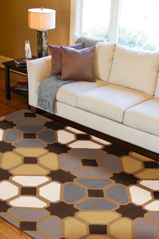 Frontier FT-70 5' x 8' Handmade Wool Area Rug