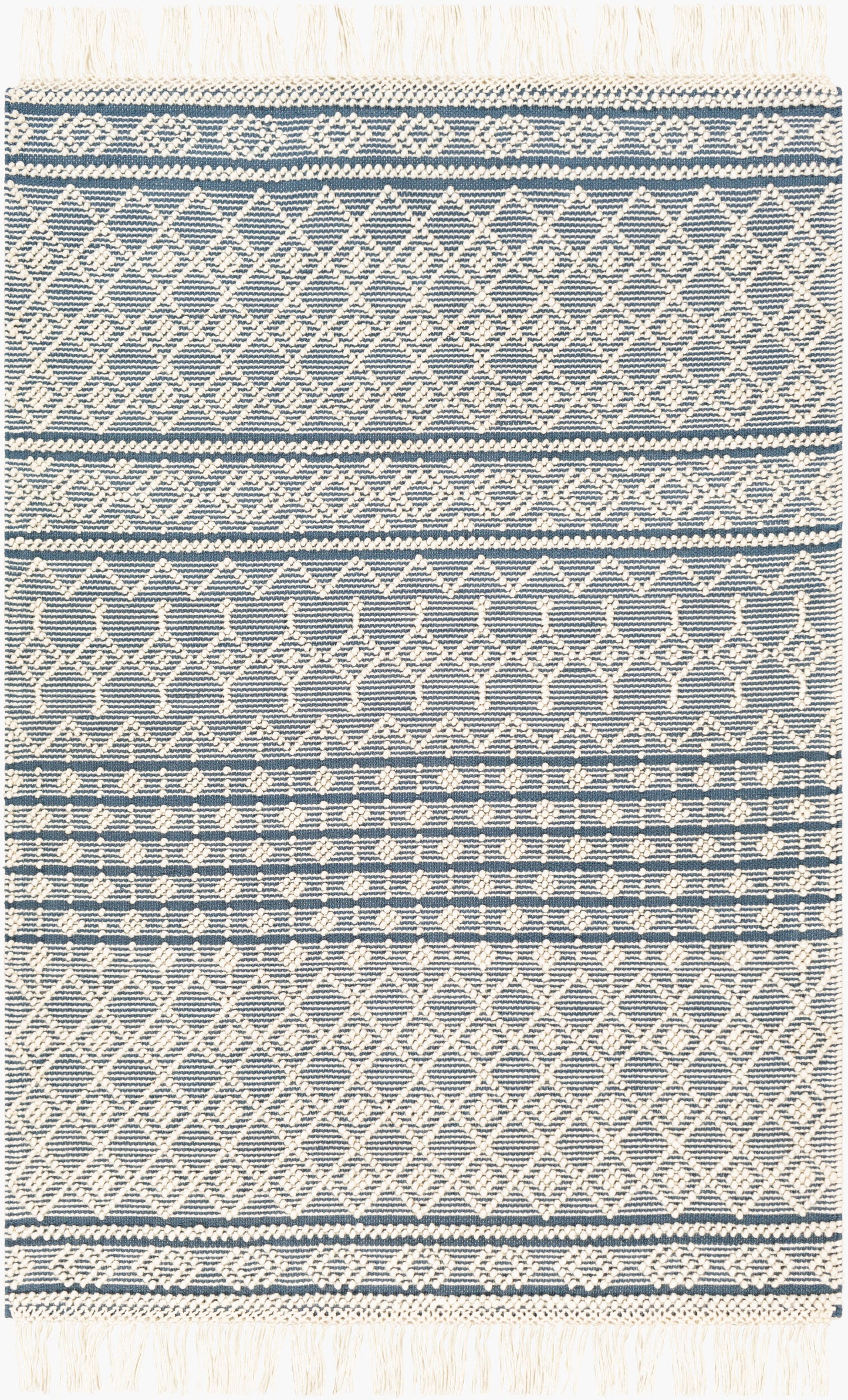 Farmhouse Tassels FTS-2304 8' x 10' Handmade Area Rug