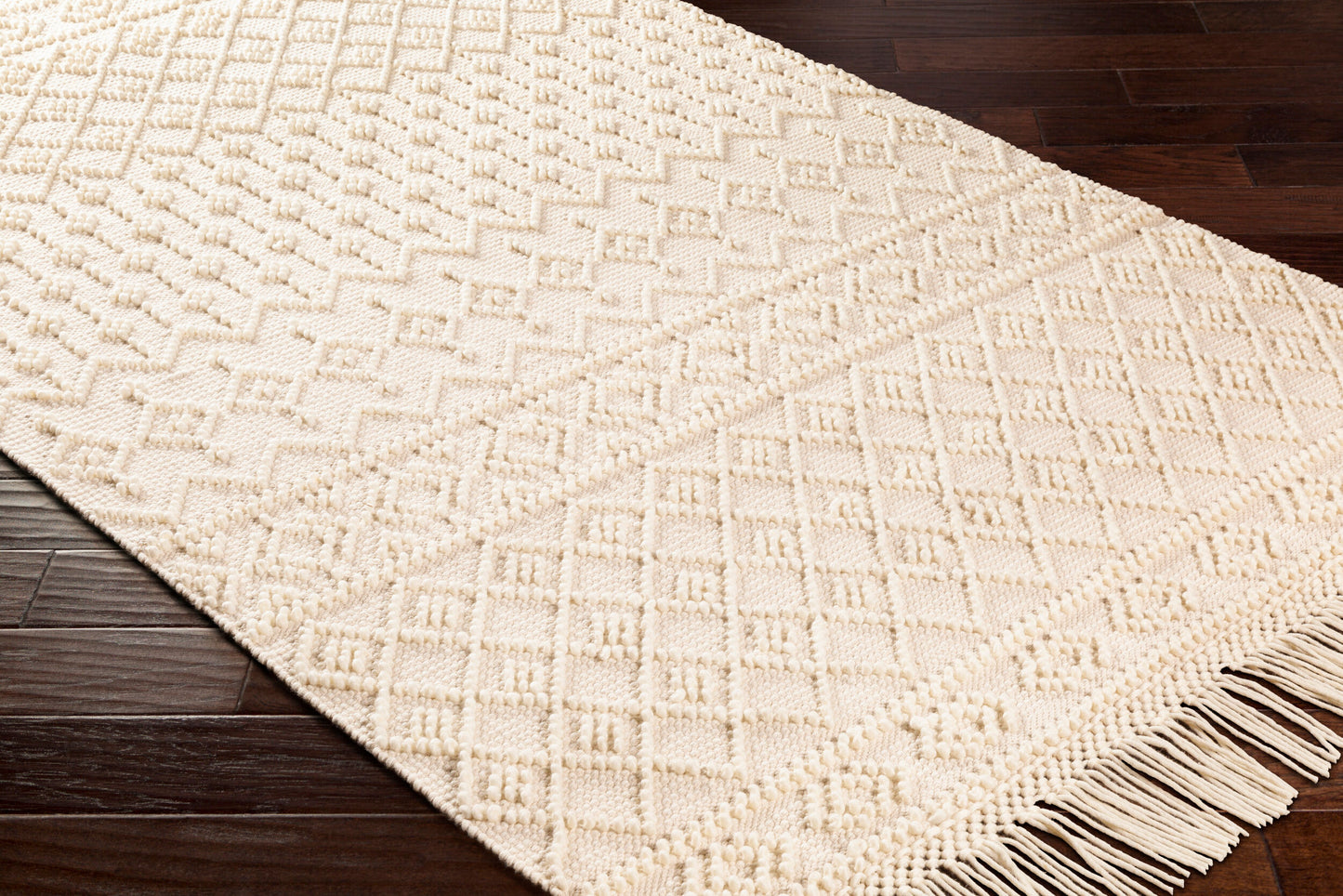 Farmhouse Tassels FTS-2305 8ft Runner Handmade Runner Rug