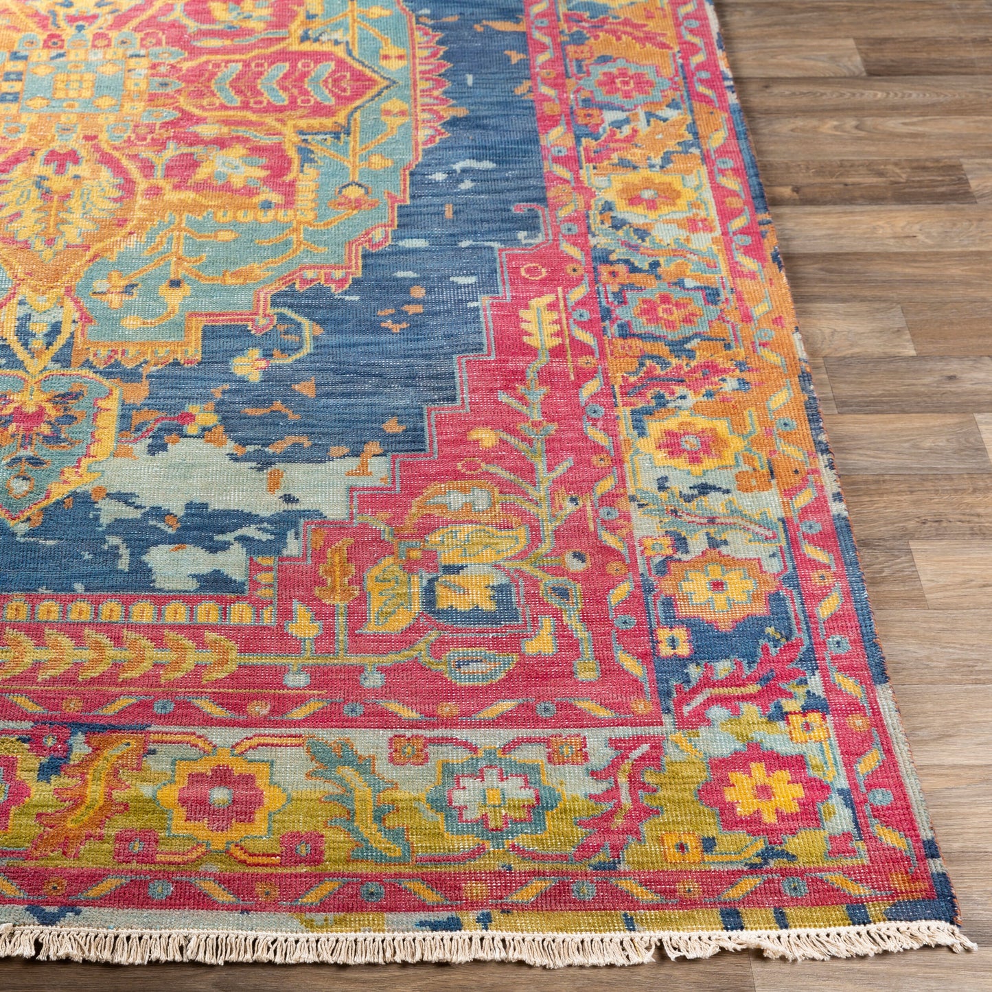 Festival FVL-1002 2' x 3' Handmade Wool Accent Rug