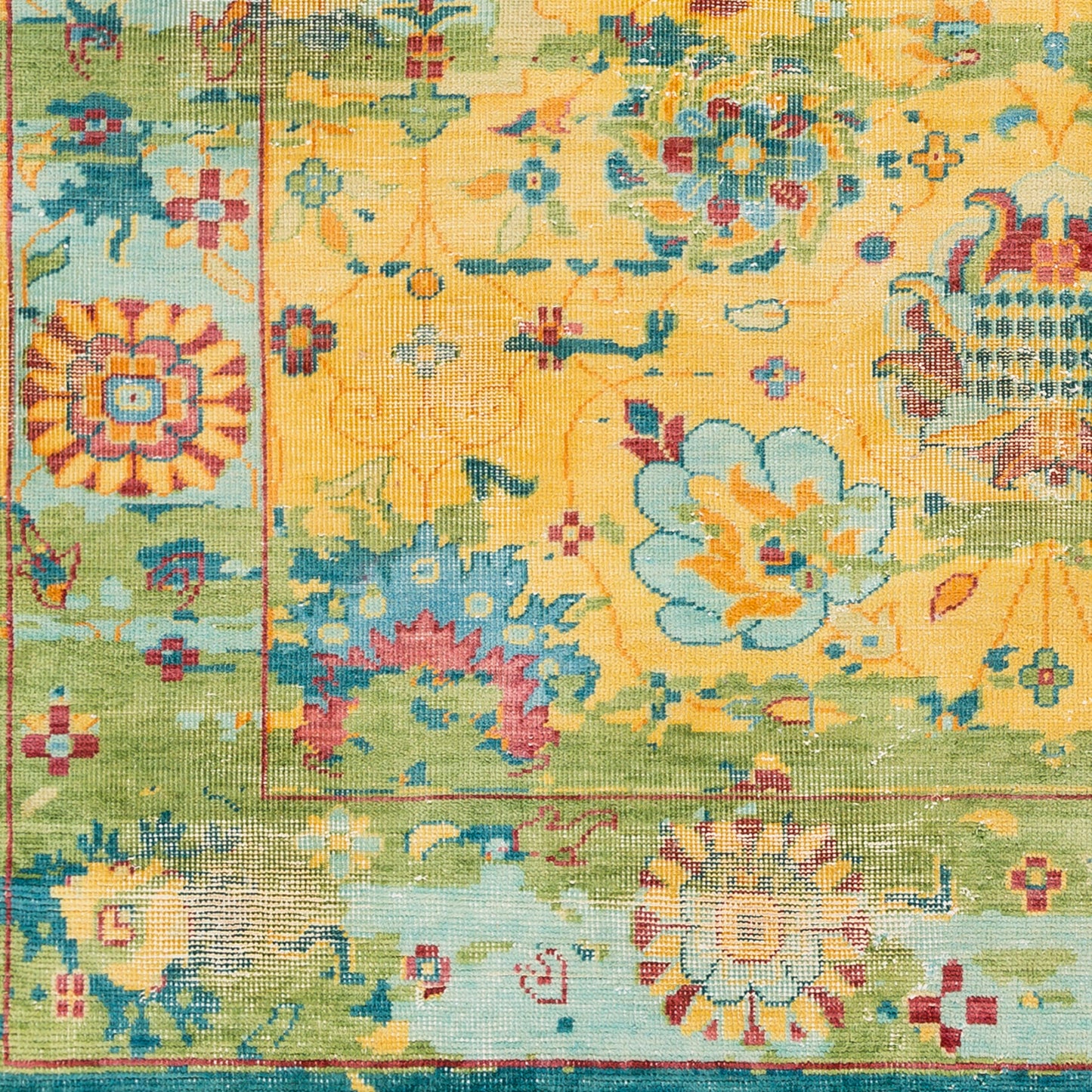 Festival FVL-1005 2' x 3' Handmade Wool Accent Rug