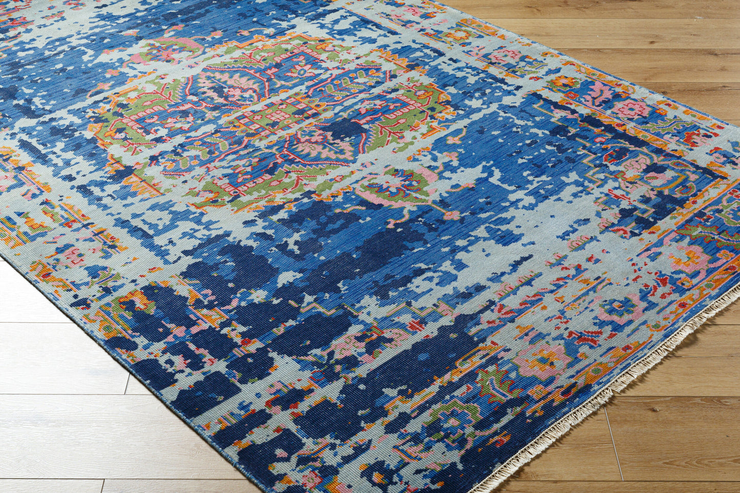 Alfombra de lana hecha a mano Festival FVL-1007 de 2,7 x 3,6 m