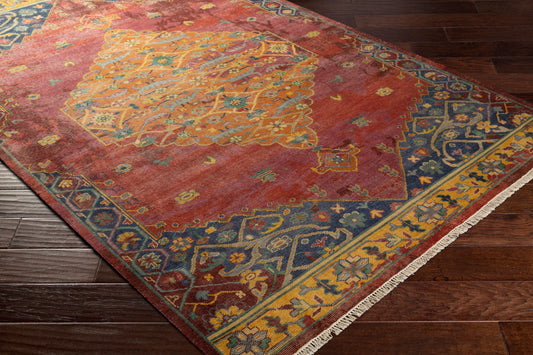 Festival FVL-1008 6' x 9' Handmade Wool Area Rug