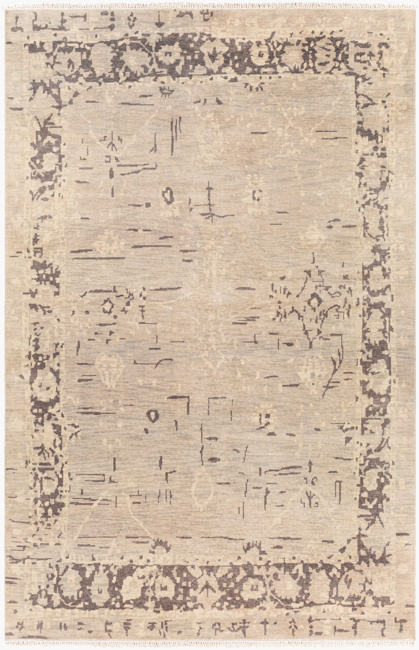 Festival FVL-1011 2' x 3' Handmade Wool Accent Rug