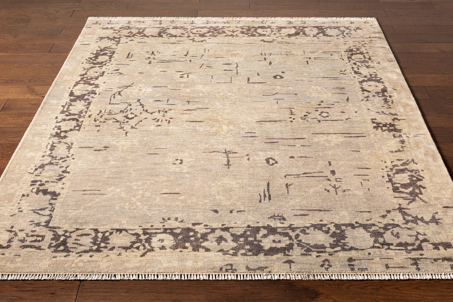 Festival FVL-1011 2' x 3' Handmade Wool Accent Rug