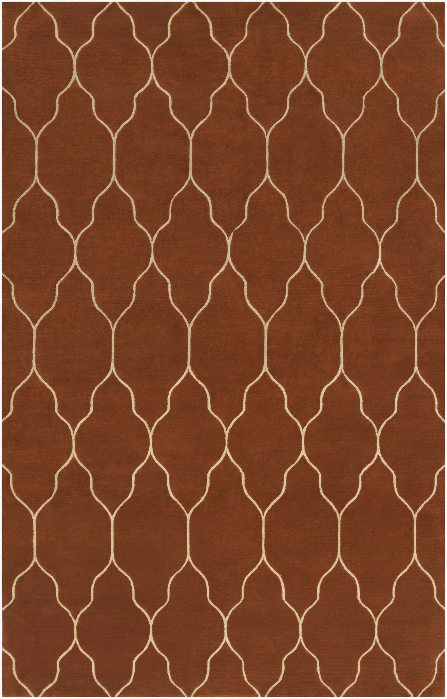 Gates GAT-1006 5' x 8' Handmade Wool Area Rug