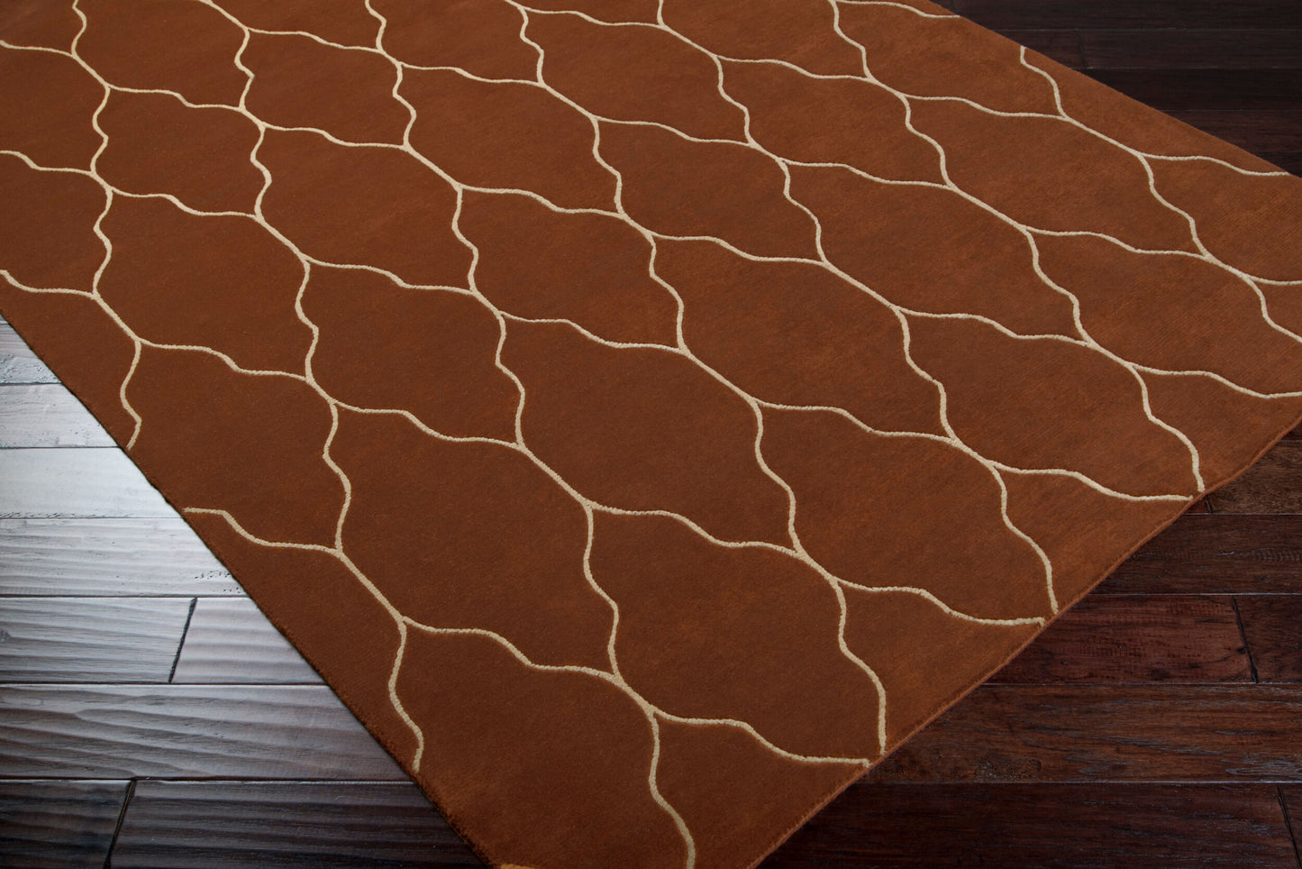 Gates GAT-1006 5' x 8' Handmade Wool Area Rug