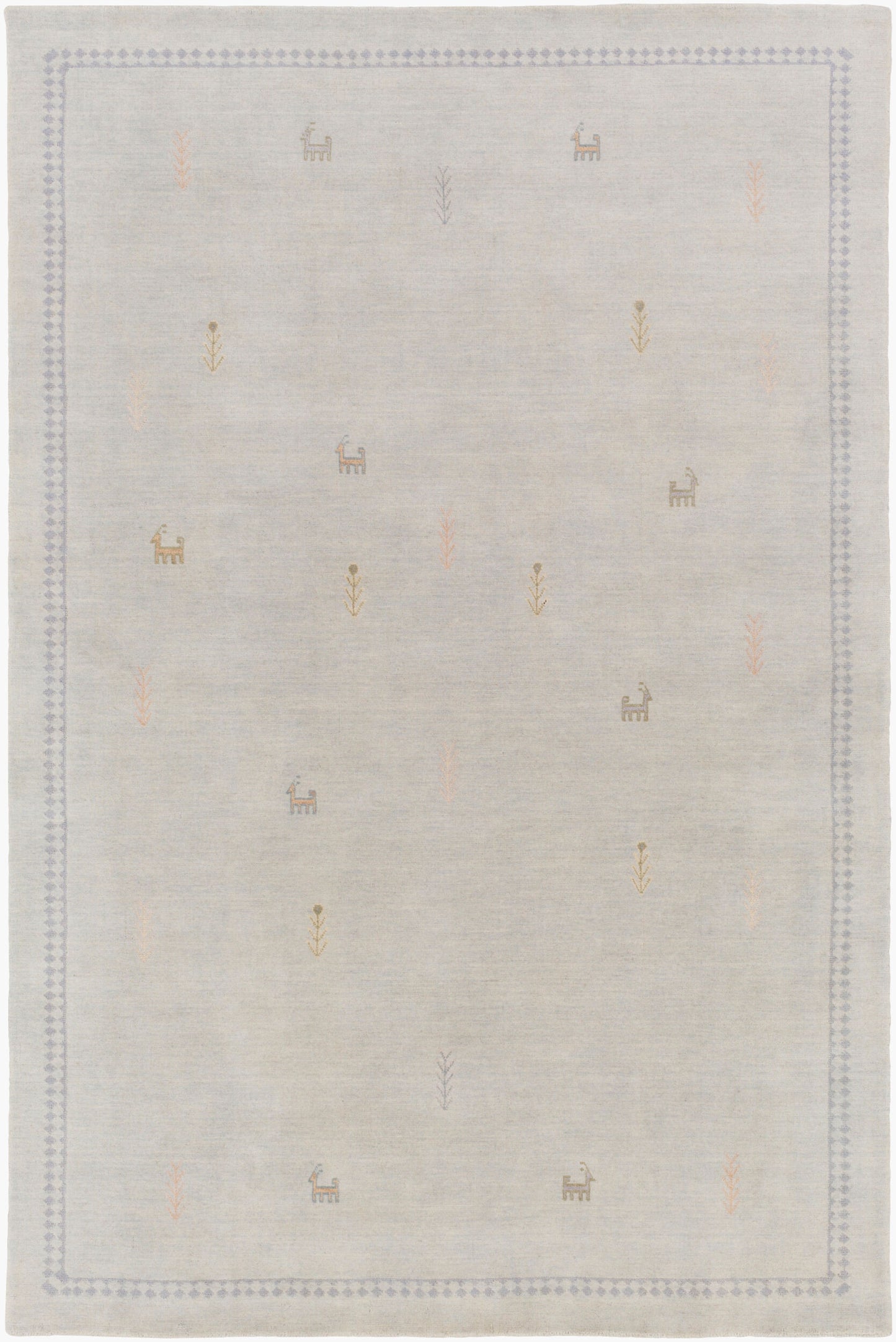 Gava GAV-5000 2' x 3' Handmade Wool Accent Rug