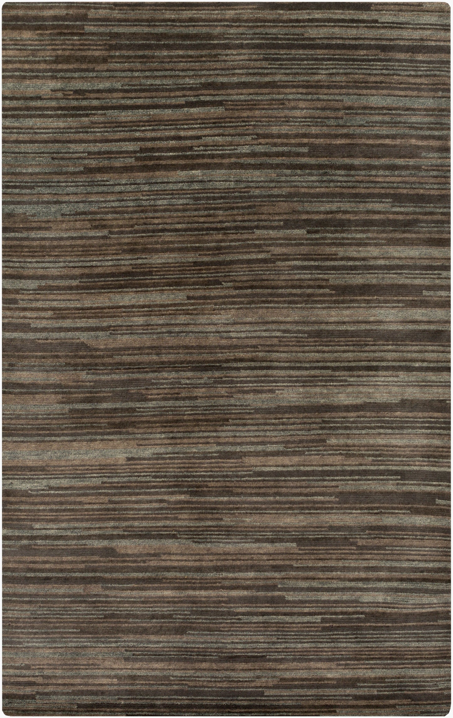 Alfombra de lana hecha a mano Gradience GDC-7003 de 1,52 m x 2,44 m