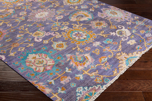 Hermosa alfombra de seda sintética hecha a mano GGS-1004 de 1,83 m x 2,74 m