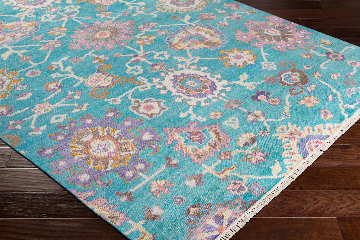 Gorgeous GGS-1007 2' x 3' Handmade Faux Silk Accent Rug