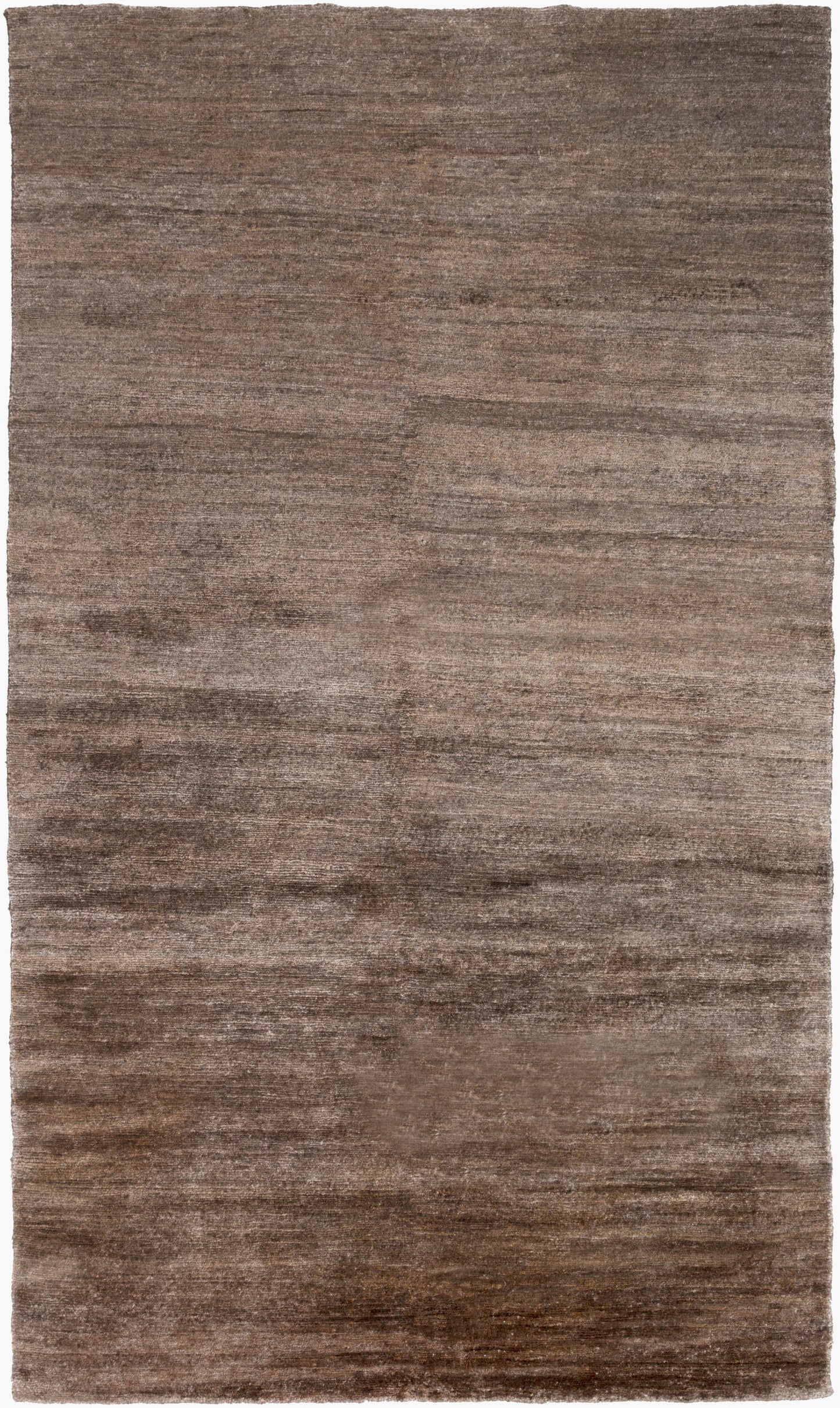 Alfombra dorada GID-5007 de 1,52 m x 2,44 m, hecha a mano, de seda sintética