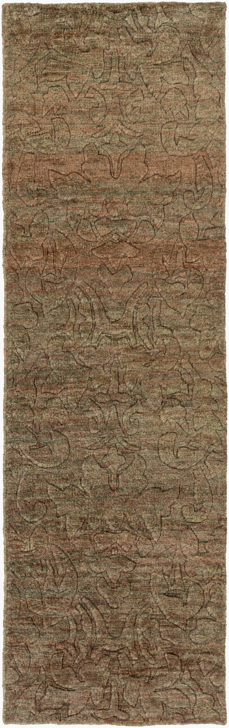 Galloway GLO-1000 8ft Runner Handmade Jute Runner Rug