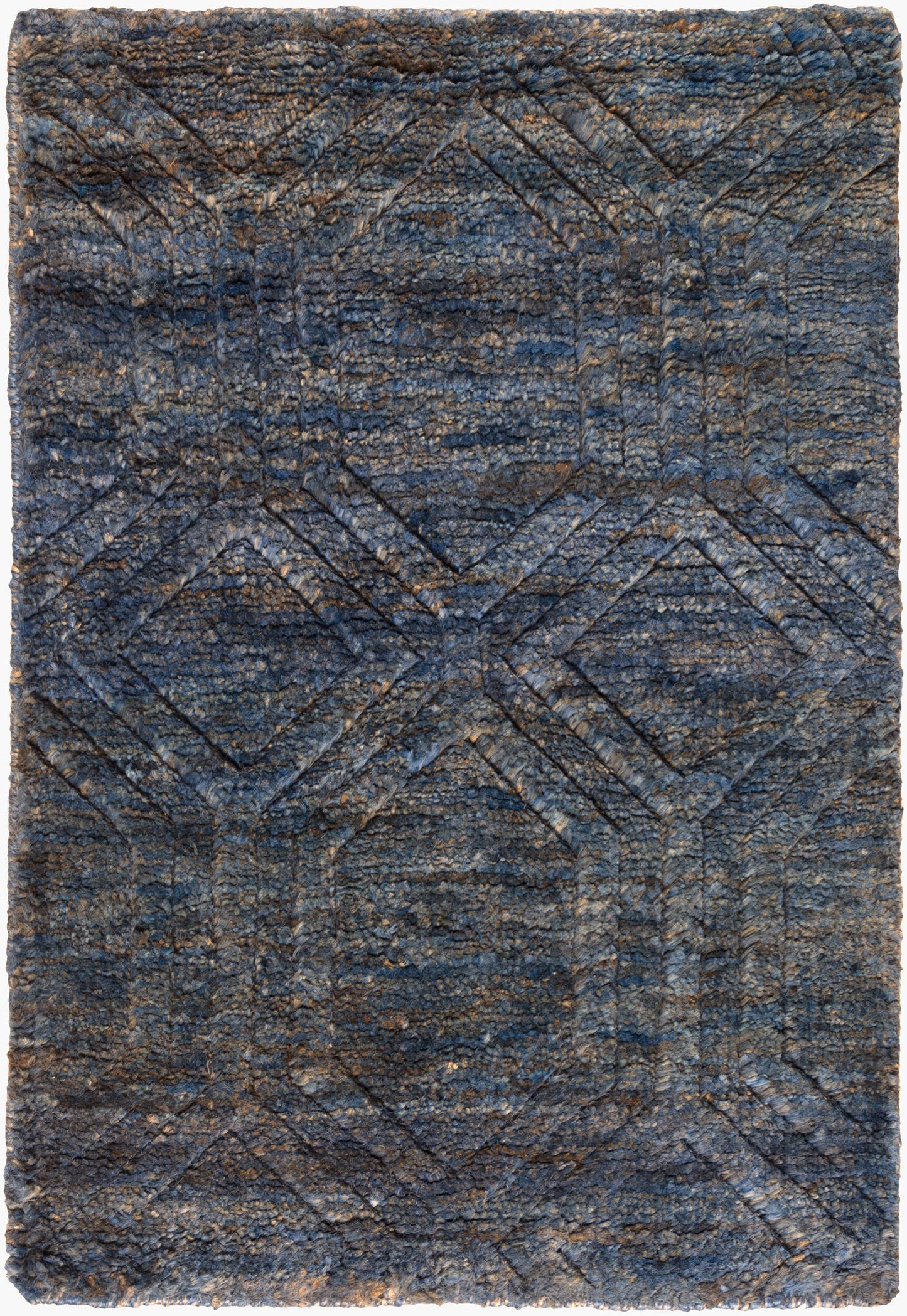 Galloway GLO-1007 2' x 3' Handmade Jute Accent Rug