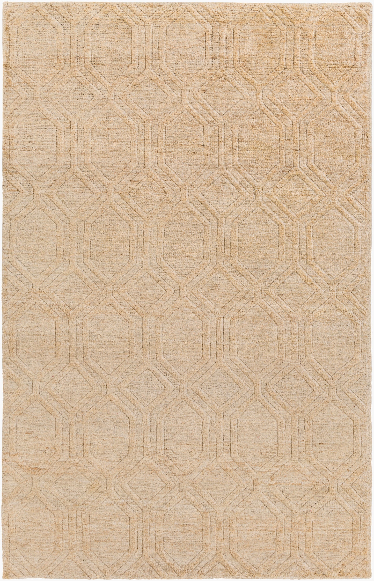 Galloway GLO-1008 3' x 5' Handmade Jute Accent Rug