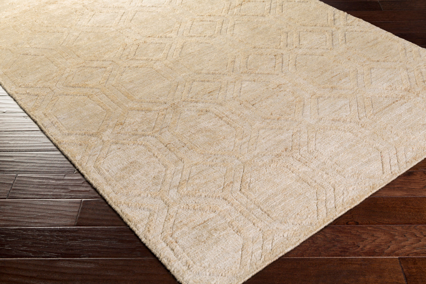 Galloway GLO-1008 2' x 3' Handmade Jute Accent Rug