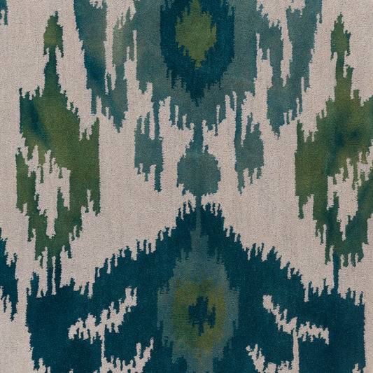 Alfombra de lana hecha a mano Geology GOL-2470 de 9' x 12'