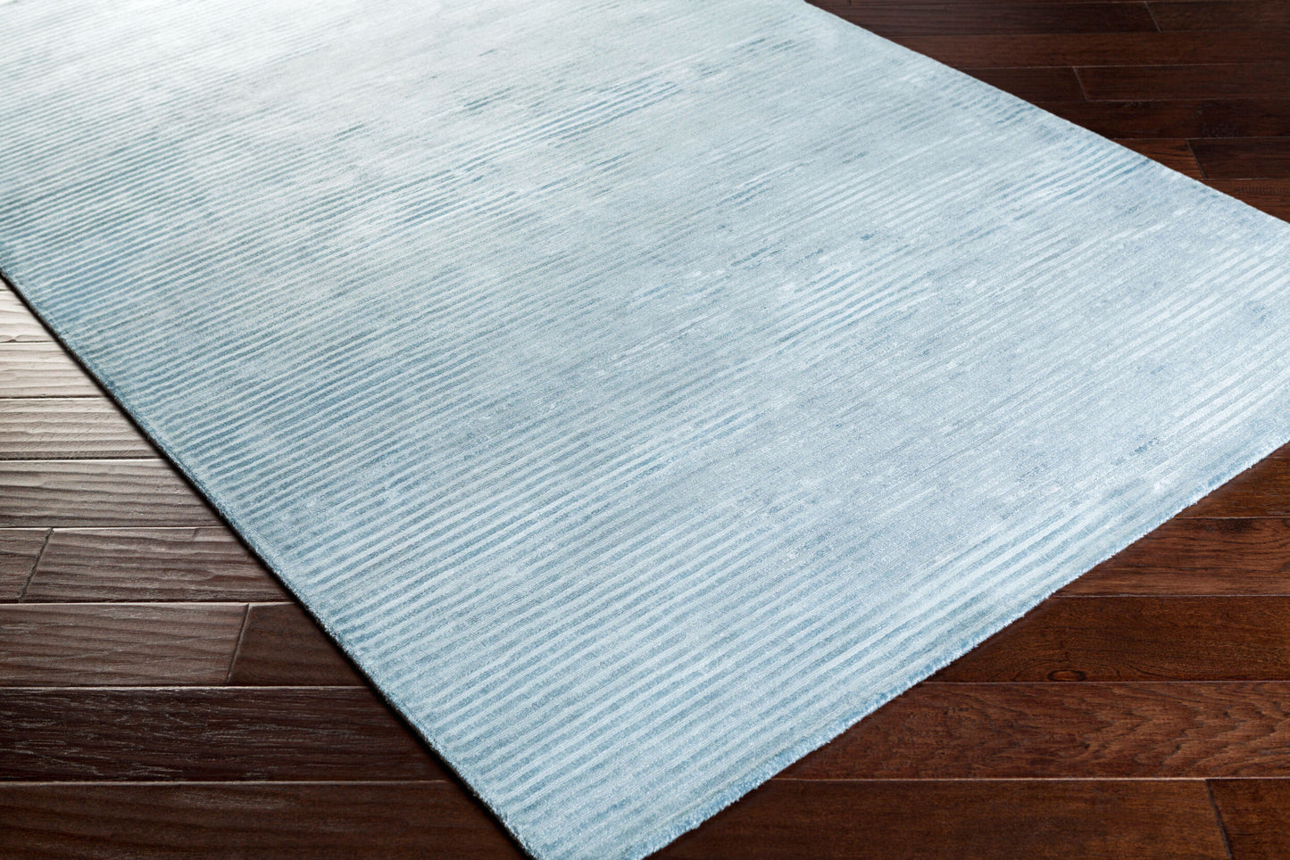 Graphite GPH-54 2' x 3' Handmade Faux Silk Accent Rug