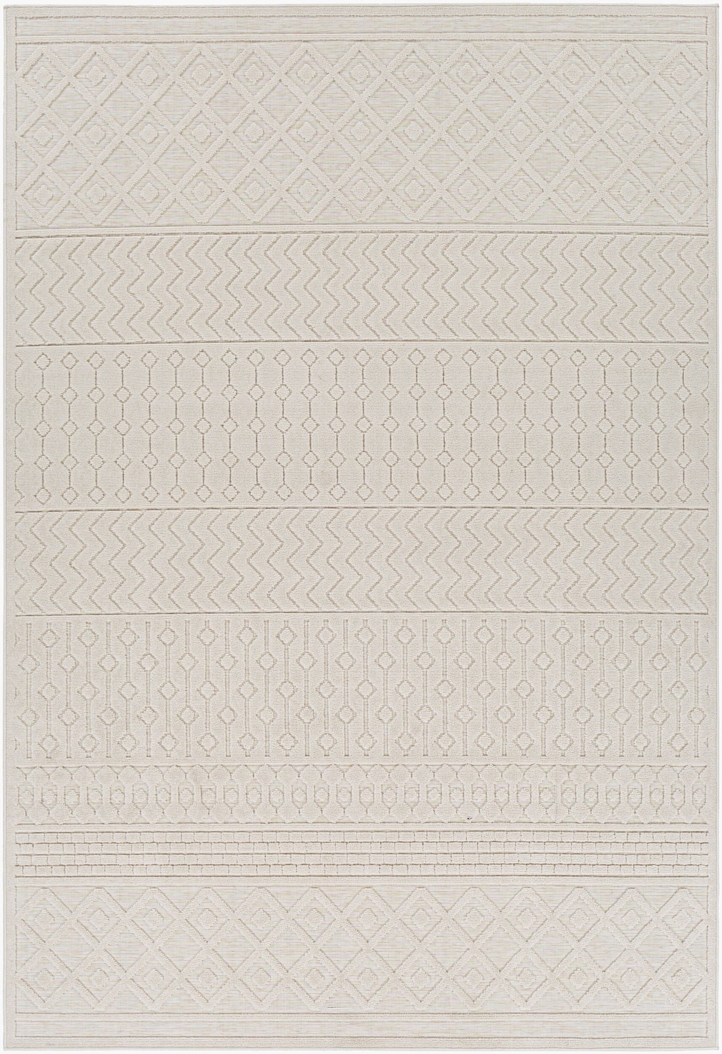 Greenwich GWC-2317 6' x 9' Machine Woven Indoor/Outdoor Area Rug