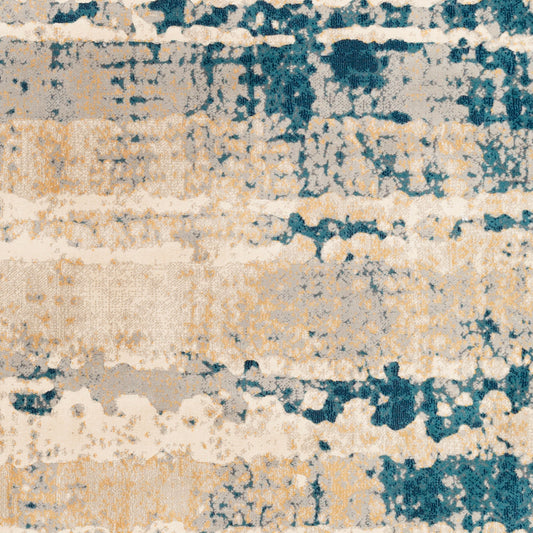 Alfombra decorativa tejida a máquina Cash HAC-2309 de 2' x 3'