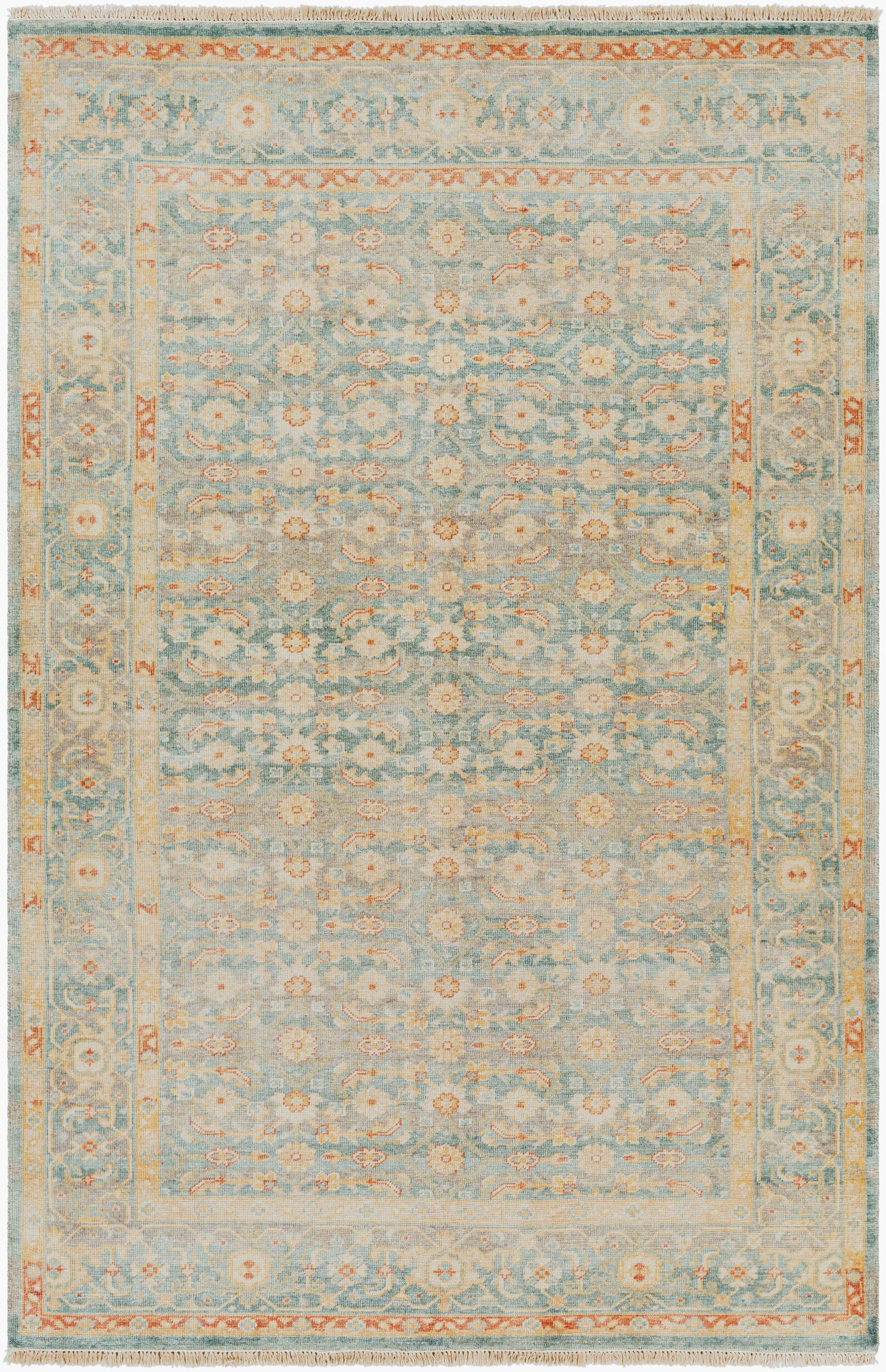 Hamadan HAM-2302 2' x 3' Handmade Accent Rug